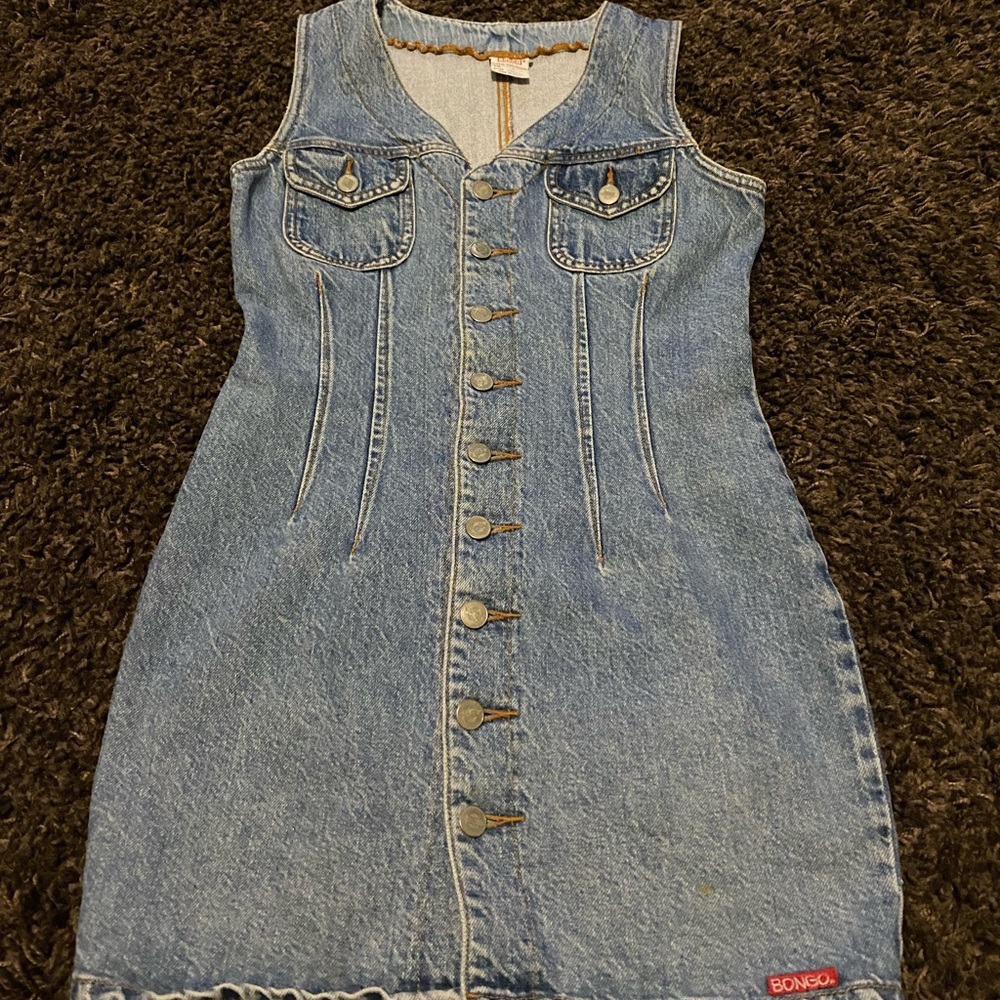 Bongo denim dress juniors size 7